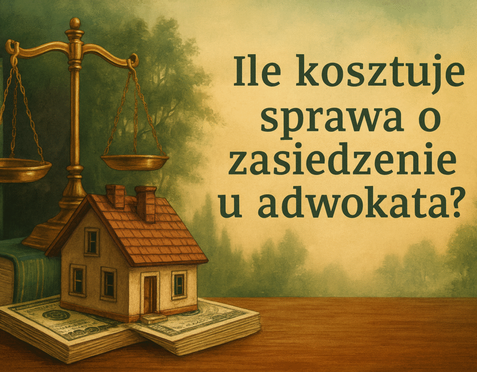 Ile kosztuje sprawa o zasiedzenie u adwokata